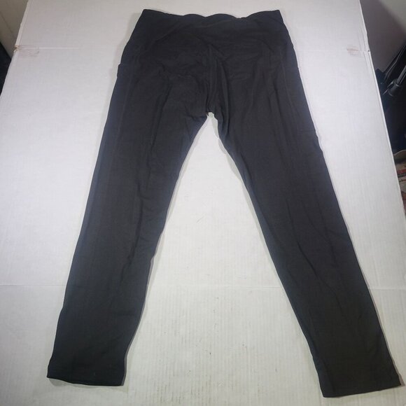 Empetua Black High Waisted Active Control Leggings #41402 Size XL - Picture 6 of 6